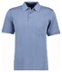 Ragman Softknit Poloshirt Breast Pocket Pima Cotton Mix Blauwgrijs