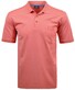 Ragman Softknit Poloshirt Breast Pocket Pima Cotton Mix Bright Red