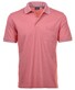 Ragman Softknit Poloshirt Breast Pocket Pima Cotton Mix Bright Red Melange