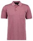 Ragman Softknit Poloshirt Breast Pocket Pima Cotton Mix Dark Vintage Red