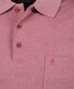 Ragman Softknit Poloshirt Breast Pocket Pima Cotton Mix Dark Vintage Red