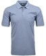 Ragman Softknit Poloshirt Breast Pocket Pima Cotton Mix Duivenblauw