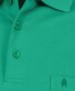 Ragman Softknit Poloshirt Breast Pocket Pima Cotton Mix Emerald Green