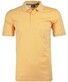 Ragman Softknit Poloshirt Breast Pocket Pima Cotton Mix Geel