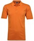 Ragman Softknit Poloshirt Breast Pocket Pima Cotton Mix Light Terra