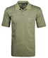 Ragman Softknit Poloshirt Breast Pocket Pima Cotton Mix Maisgeel