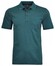 Ragman Softknit Poloshirt Breast Pocket Pima Cotton Mix Polo Donker Blauwgroen