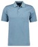 Ragman Softknit Poloshirt Breast Pocket Pima Cotton Mix Polo Mint Blue