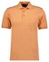 Ragman Softknit Poloshirt Breast Pocket Pima Cotton Mix Poloshirt Apricot Orange