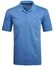 Ragman Softknit Poloshirt Breast Pocket Pima Cotton Mix Poloshirt Aqua