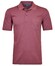 Ragman Softknit Poloshirt Breast Pocket Pima Cotton Mix Poloshirt Berry Melange