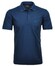 Ragman Softknit Poloshirt Breast Pocket Pima Cotton Mix Poloshirt Dark Blue Extra Melange