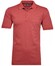 Ragman Softknit Poloshirt Breast Pocket Pima Cotton Mix Poloshirt Dark Coral