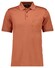 Ragman Softknit Poloshirt Breast Pocket Pima Cotton Mix Poloshirt Pumpkin Orange