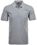 Ragman Softknit Poloshirt Breast Pocket Pima Cotton Mix Poloshirt Silver