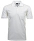 Ragman Softknit Poloshirt Breast Pocket Pima Cotton Mix Wit