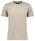 Ragman Softknit Round Neck T-Shirt Beige