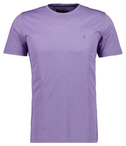 Ragman Softknit Round Neck T-Shirt Lila