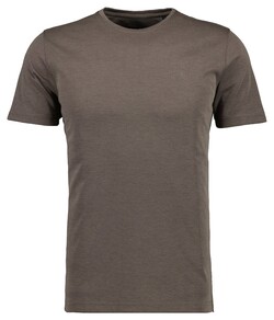 Ragman Softknit Round Neck T-Shirt Macchiato
