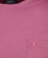 Ragman Softknit Uni Easy Care Round Neck Breast Pocket T-Shirt Berry
