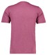 Ragman Softknit Uni Easy Care Round Neck Breast Pocket T-Shirt Berry