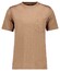 Ragman Softknit Uni Easy Care Round Neck Breast Pocket T-Shirt Chestnut