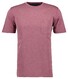 Ragman Softknit Uni Easy Care Round Neck Breast Pocket T-Shirt Dark Vintage Red