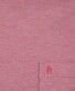 Ragman Softknit Uni Easy Care Round Neck Breast Pocket T-Shirt Dark Vintage Red
