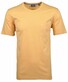 Ragman Softknit Uni Easy Care Round Neck Breast Pocket T-Shirt Geel