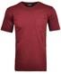 Ragman Softknit Uni Easy Care Round Neck Breast Pocket T-Shirt Red