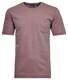 Ragman Softknit Uni Easy Care Round Neck Breast Pocket T-Shirt Vintage Red