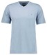 Ragman Softknit Uni Easy Care V-Neck T-Shirt Mint Blue