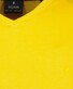 Ragman Softknit Uni Easy Care V-Neck T-Shirt Yellow