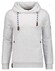Ragman Solid Color Maseltov Collar Sweat Pullover Grey Melange