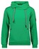 Ragman Solid Color Maseltov Collar Sweat Trui Fel Groen