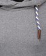 Ragman Solid Color Maseltov Collar Sweat Trui Grijs