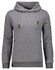 Ragman Solid Color Maseltov Collar Sweat Trui Grijs