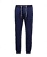 Ragman Solid Color Sweat Multicolor Drawstring Joggingbroek Donker Blauw