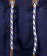 Ragman Solid Color Sweat Multicolor Drawstring Joggingbroek Donker Blauw