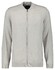 Ragman Solid Color Zip Cardigan College Collar Cotton Cashmere Vest Licht Grijs