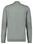 Ragman Solid Color Zip Cardigan College Collar Cotton Cashmere Vest Steengrijs