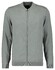 Ragman Solid Color Zip Cardigan College Collar Cotton Cashmere Vest Steengrijs