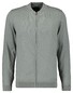 Ragman Solid Color Zip Cardigan College Collar Cotton Cashmere Vest Steengrijs