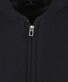 Ragman Solid Color Zip Cardigan College Collar Cotton Cashmere Vest Zwart