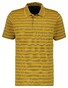 Ragman Striped Polo Fel Geel