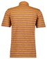 Ragman Striped Polo Oranje