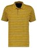 Ragman Striped Polo Polo Fel Geel