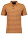 Ragman Striped Polo Polo Oranje