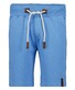 Ragman Summer Sweat Drawstring Short Jogging Pants Light Blue