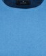 Ragman Supersoft Knit Pullover Knitted Elbow Patches Licht Blue Melange